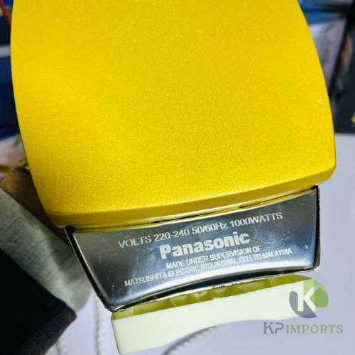 Panasonic Heavy-Duty Dry Iron – Non-Stick Soleplate, Fast Heating | Reliable Japan-Inspired Design