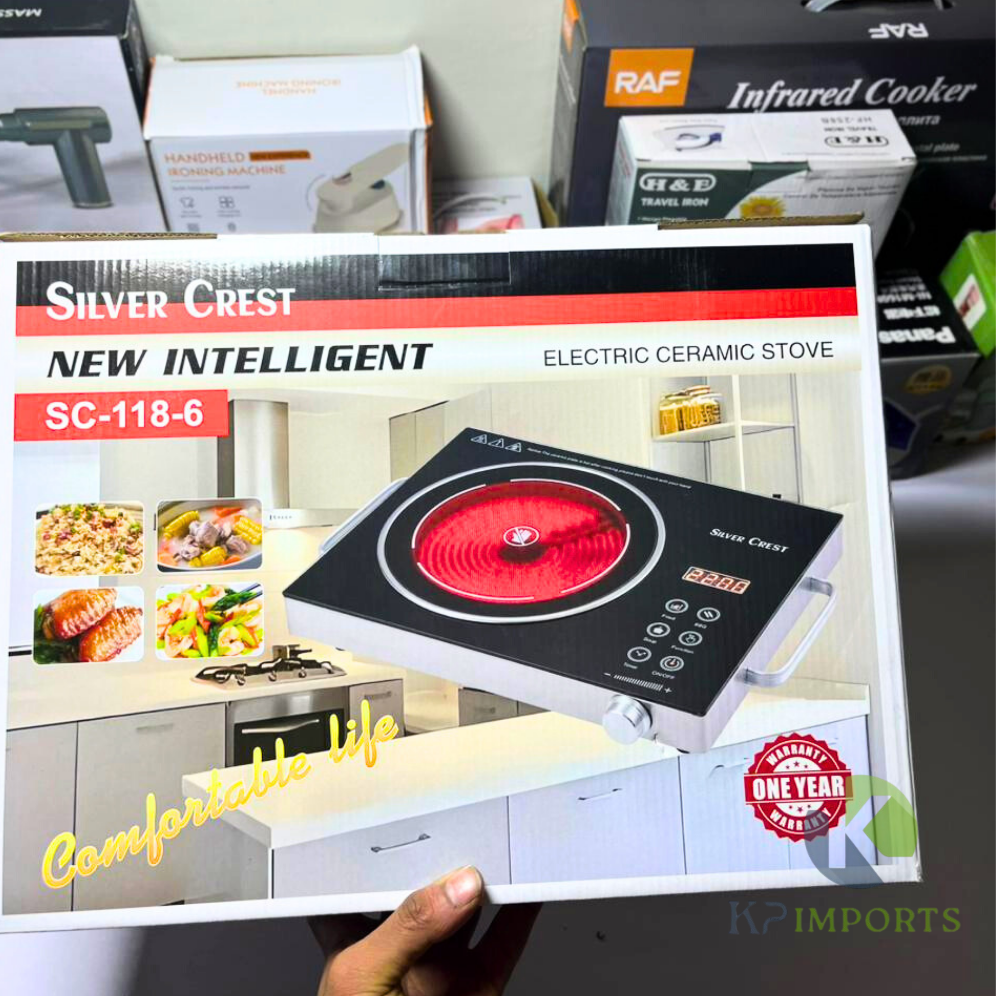 🔥 Silver Crest SC-188 6 Intelligent Electric Ceramic Stove