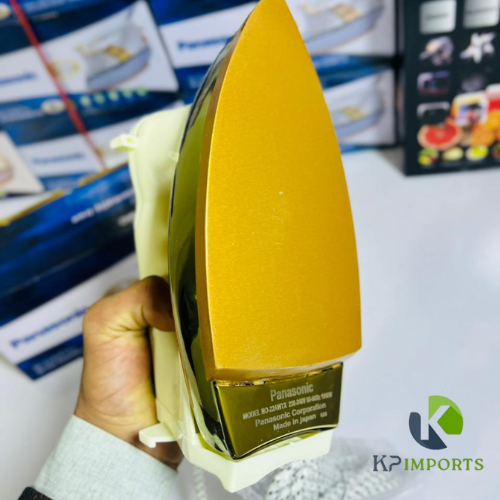 Panasonic Heavy-Duty Dry Iron – Non-Stick Soleplate, Fast Heating | Reliable Japan-Inspired Design