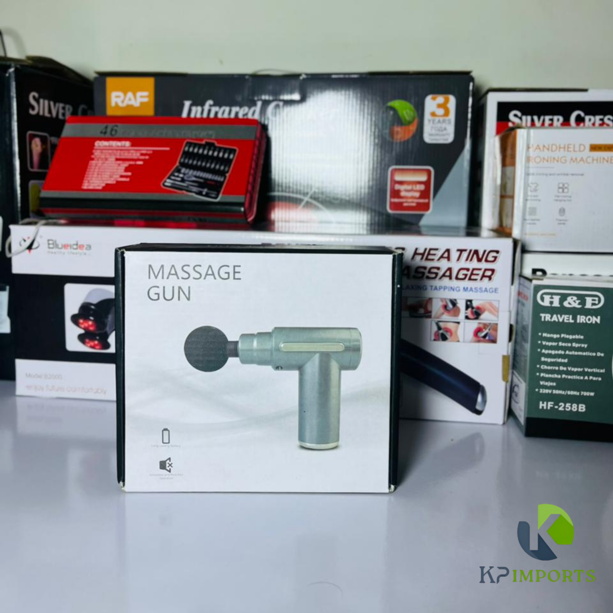 🏋️‍♂️ Mini Massage Gun – Muscle Relief Anywhere, Anytime!