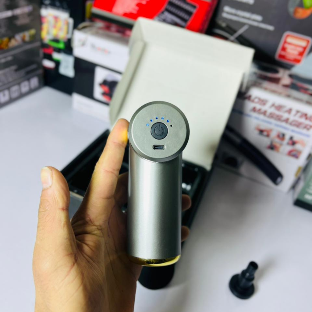 🏋️‍♂️ Mini Massage Gun – Muscle Relief Anywhere, Anytime!