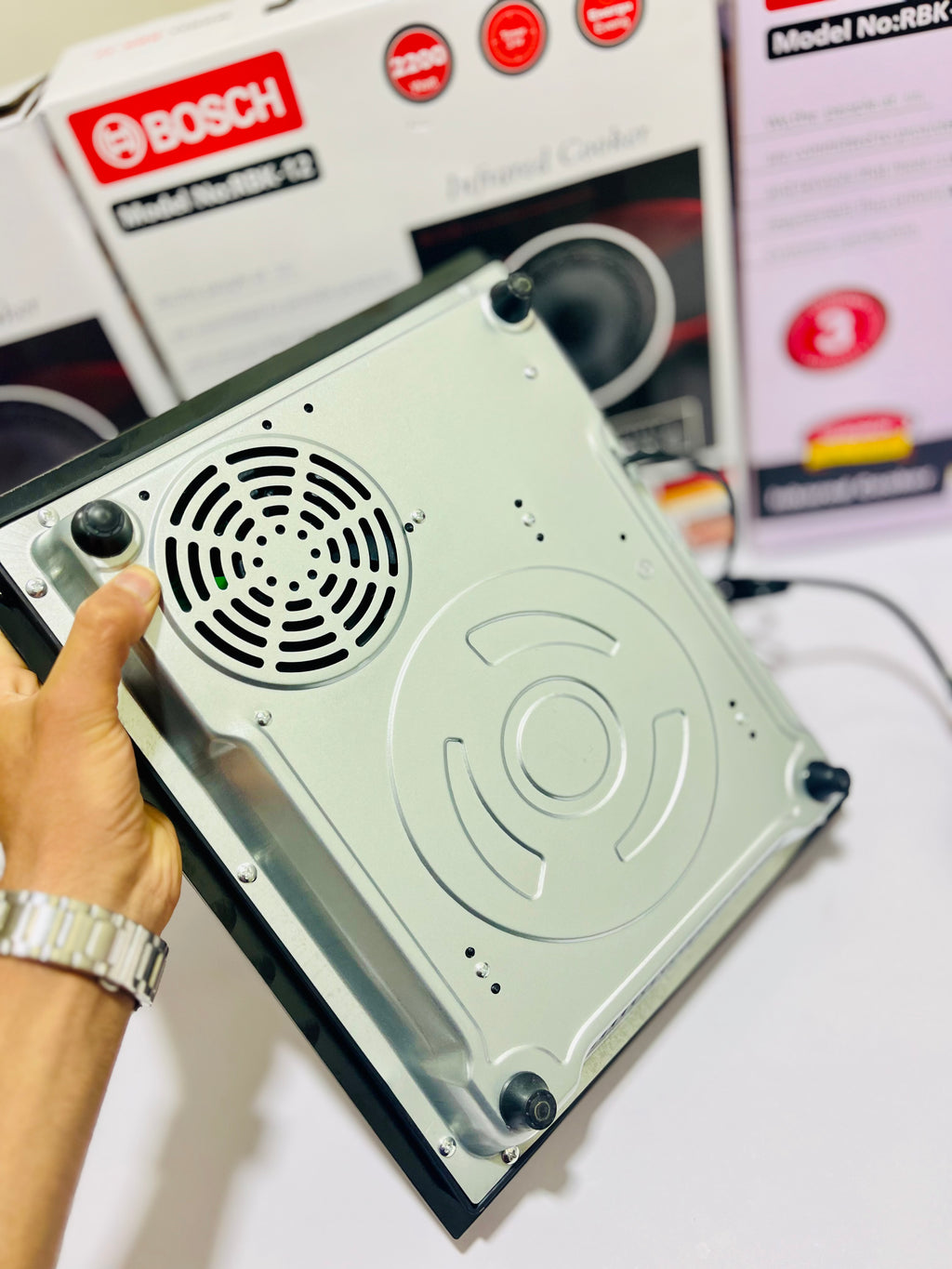 Bosch Infrared Cooker by Soowatt – 2200W High Power | 85% Energy Saving | Fast Heating