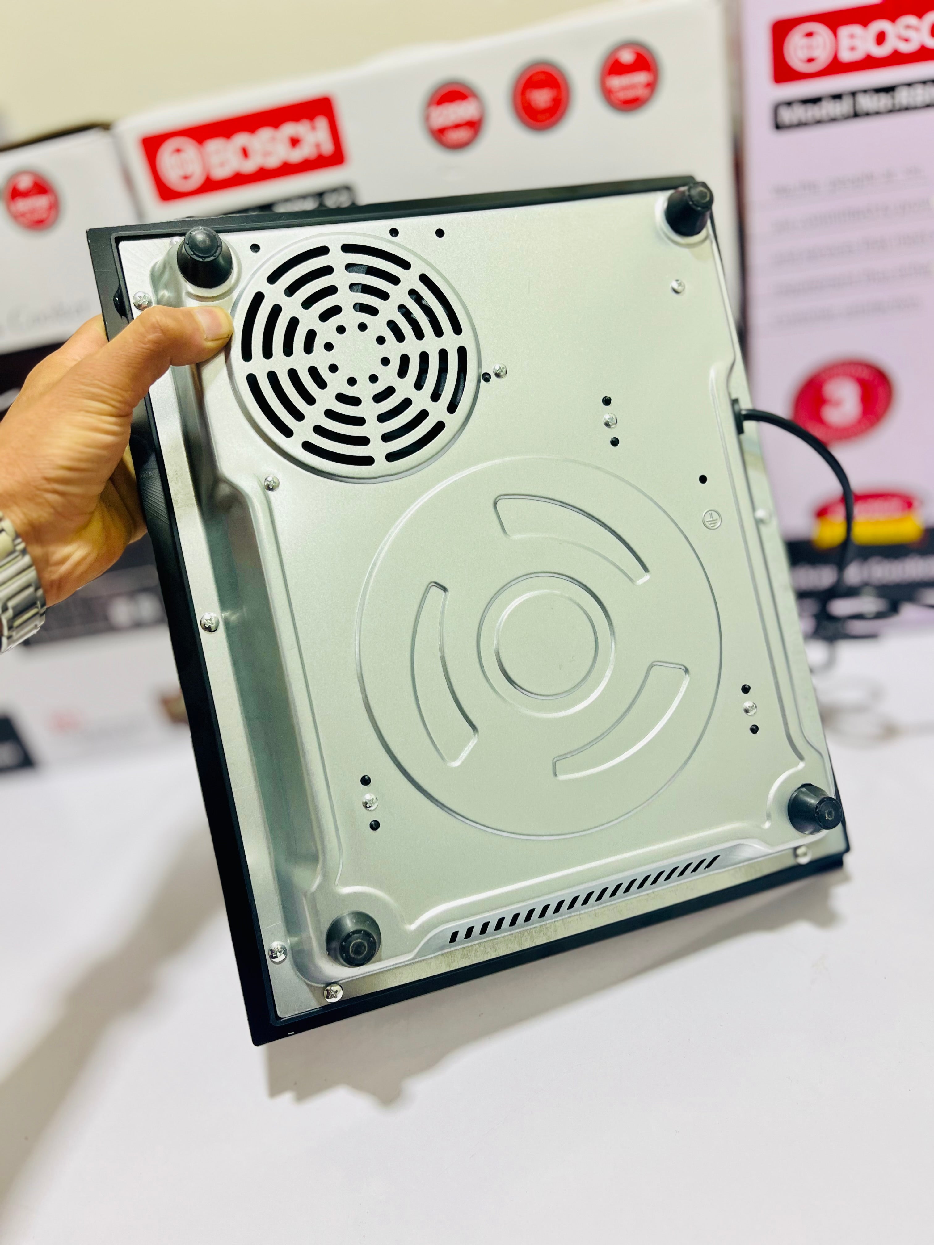 Bosch Infrared Cooker by Soowatt – 2200W High Power | 85% Energy Saving | Fast Heating