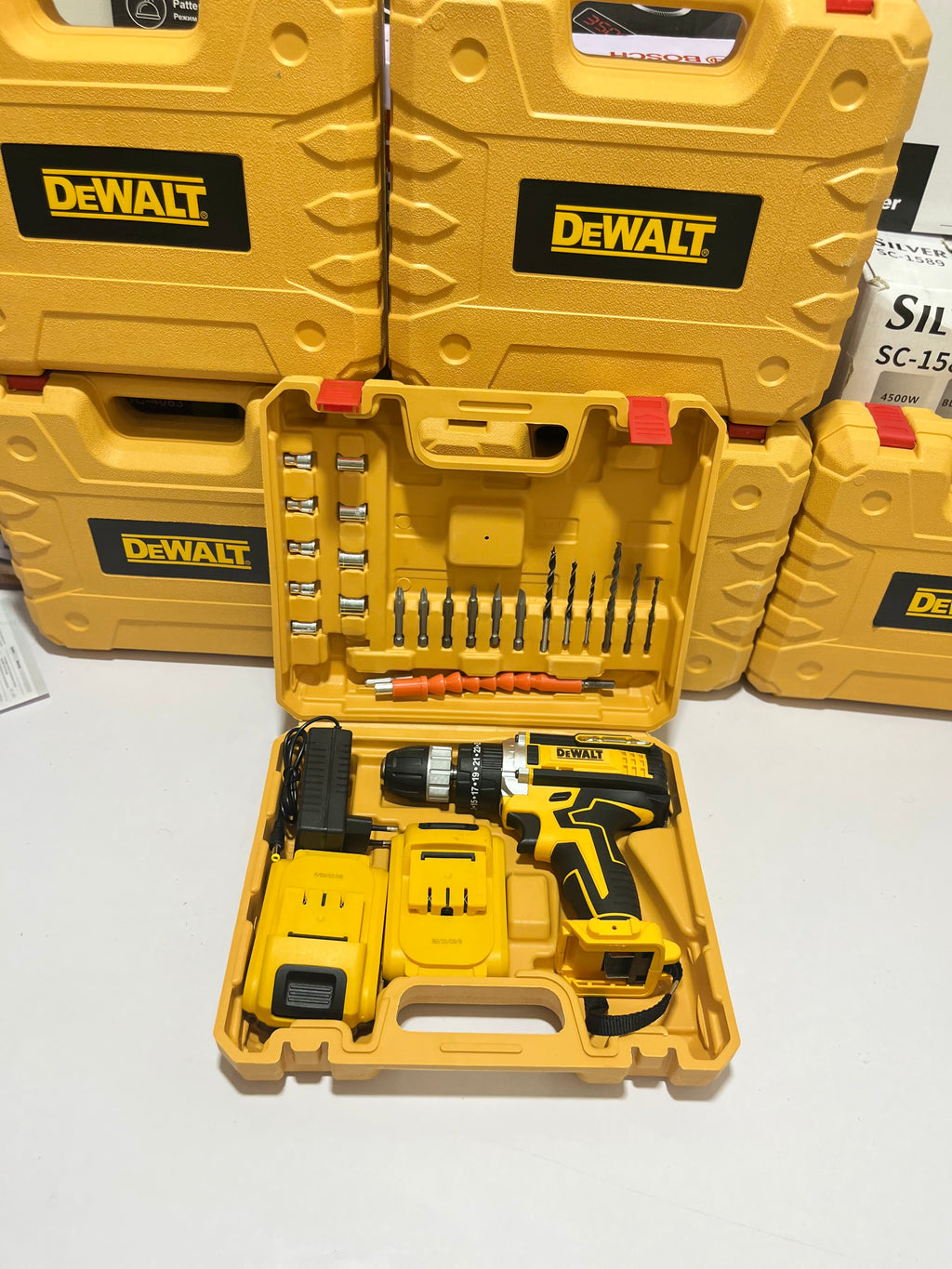 DEWALT Heavy Duty Rechargeable 3 in 1 drill kit