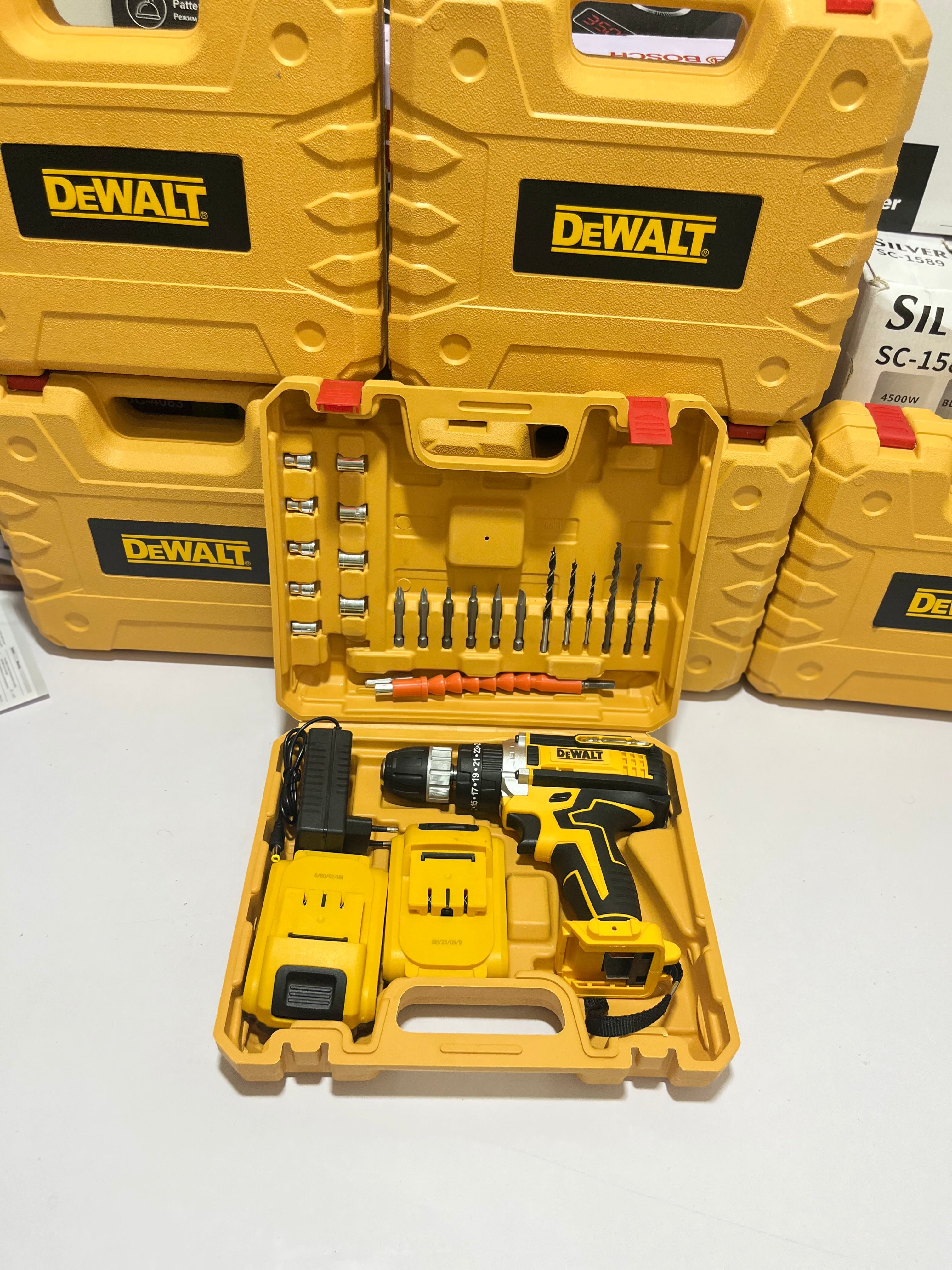DEWALT Heavy Duty Rechargeable 3 in 1 drill kit