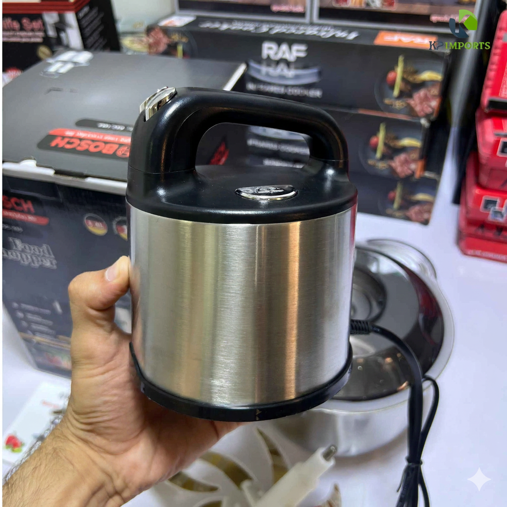 Bosch 1000W Mega Power Chopper – Cuts Meat, Onions & Hard Veggies in Just Seconds | 5L Steel Bowl