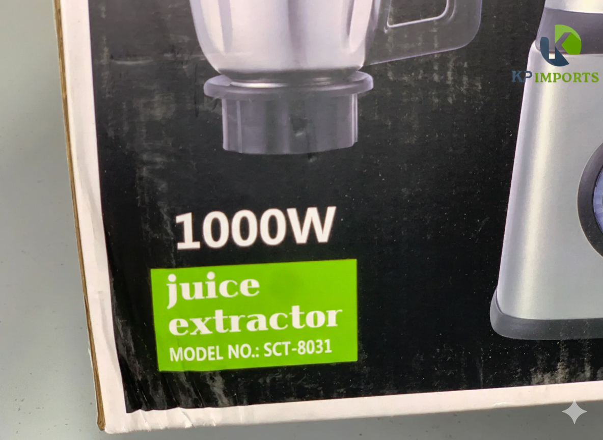 Super Crest 3-in-1 Juicer, Blender & Chopper – All-Purpose Kitchen Powerhouse