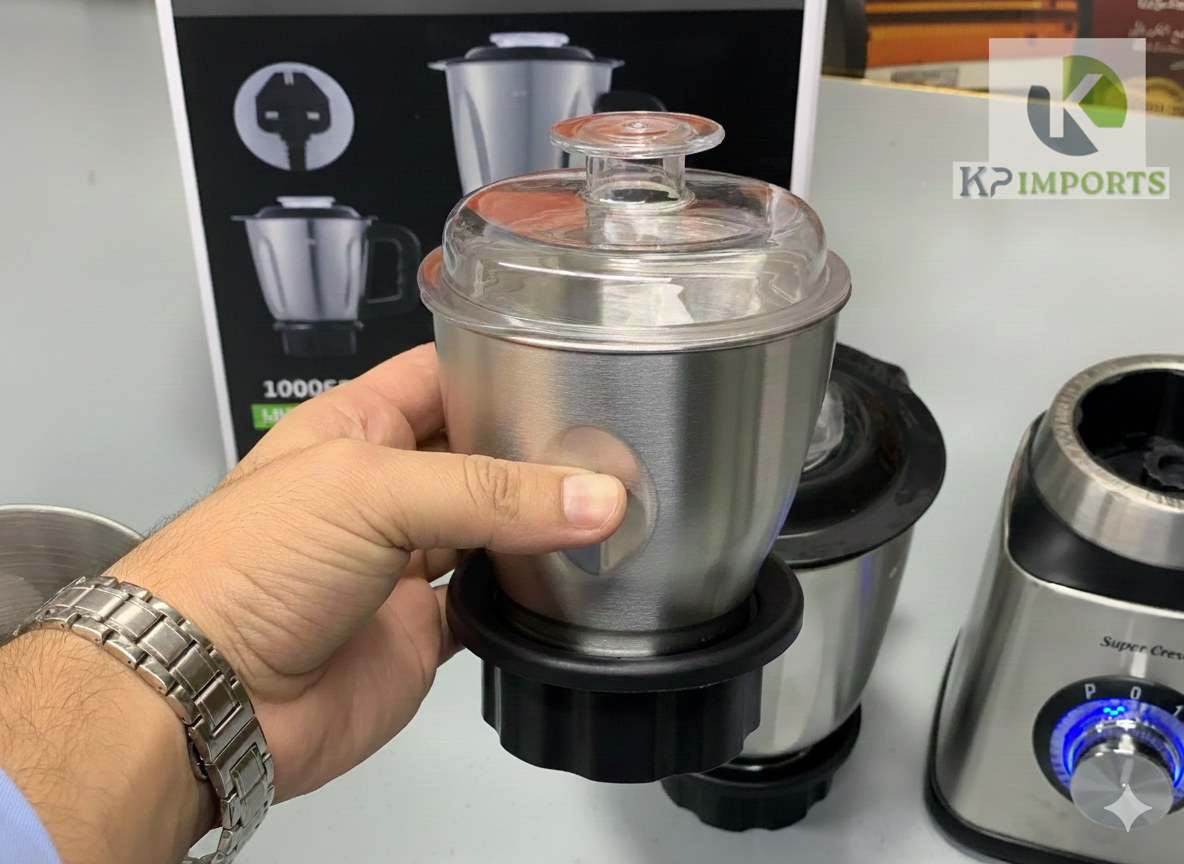 Super Crest 3-in-1 Juicer, Blender & Chopper – All-Purpose Kitchen Powerhouse