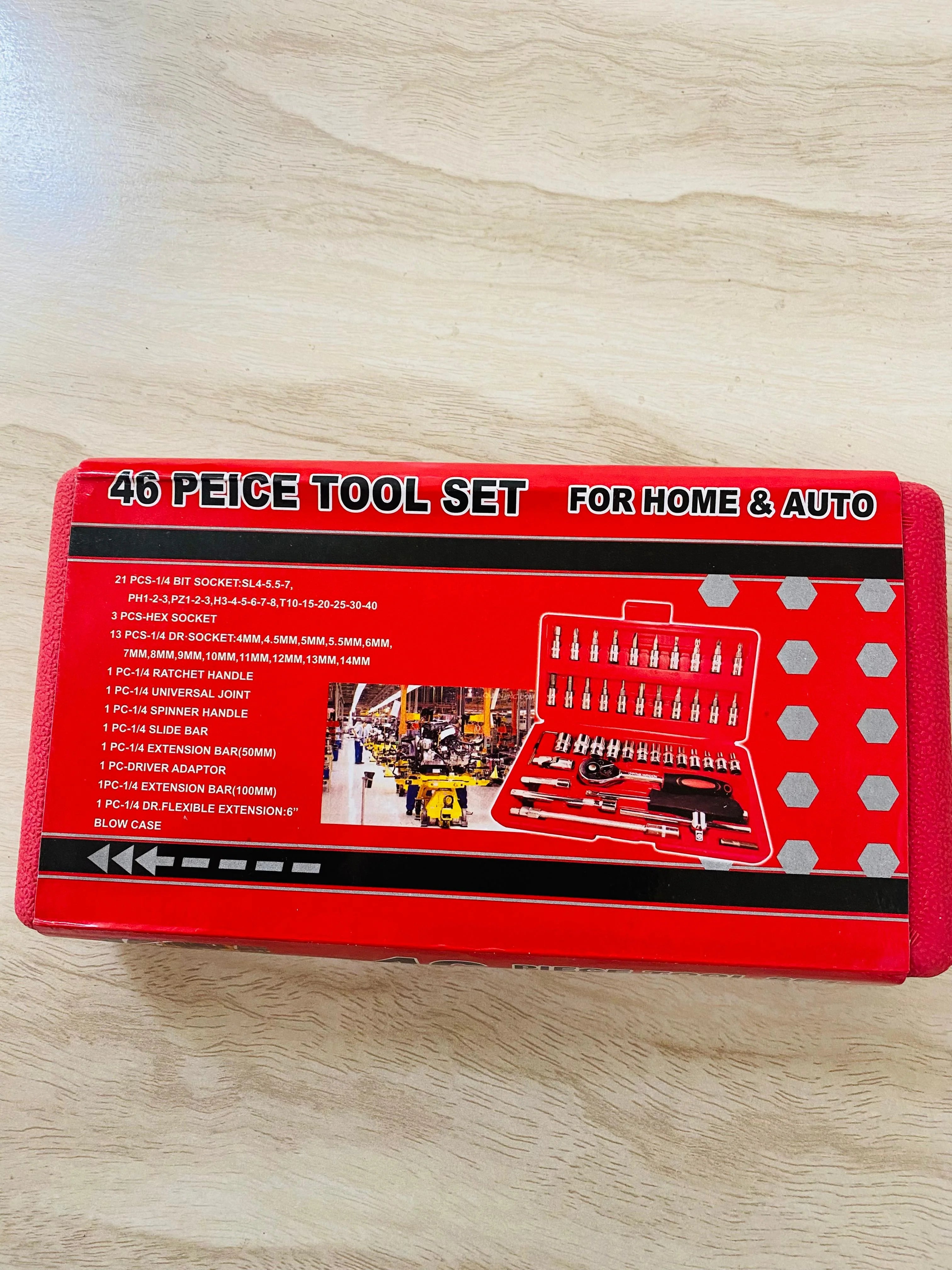 46 PEICE TOOL KIT