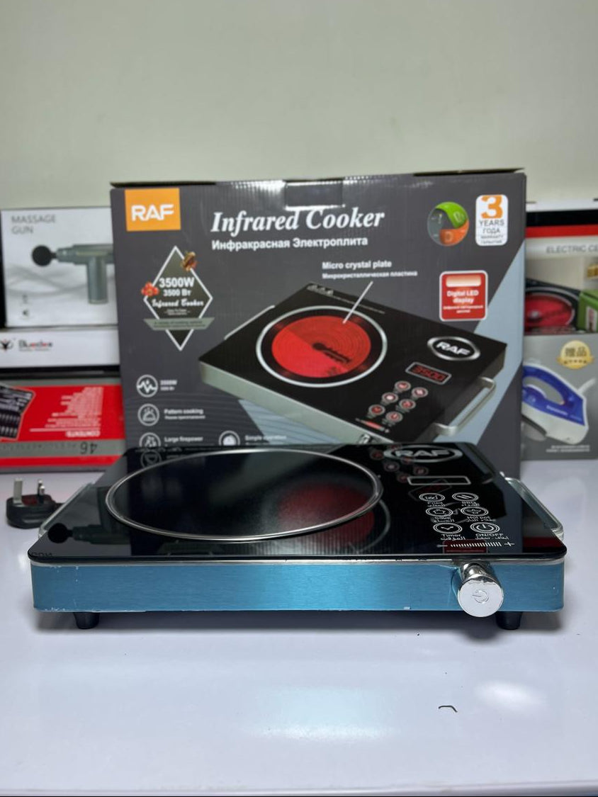 🔥 RAF Infrared Electric Cooker – 3500W High-Power