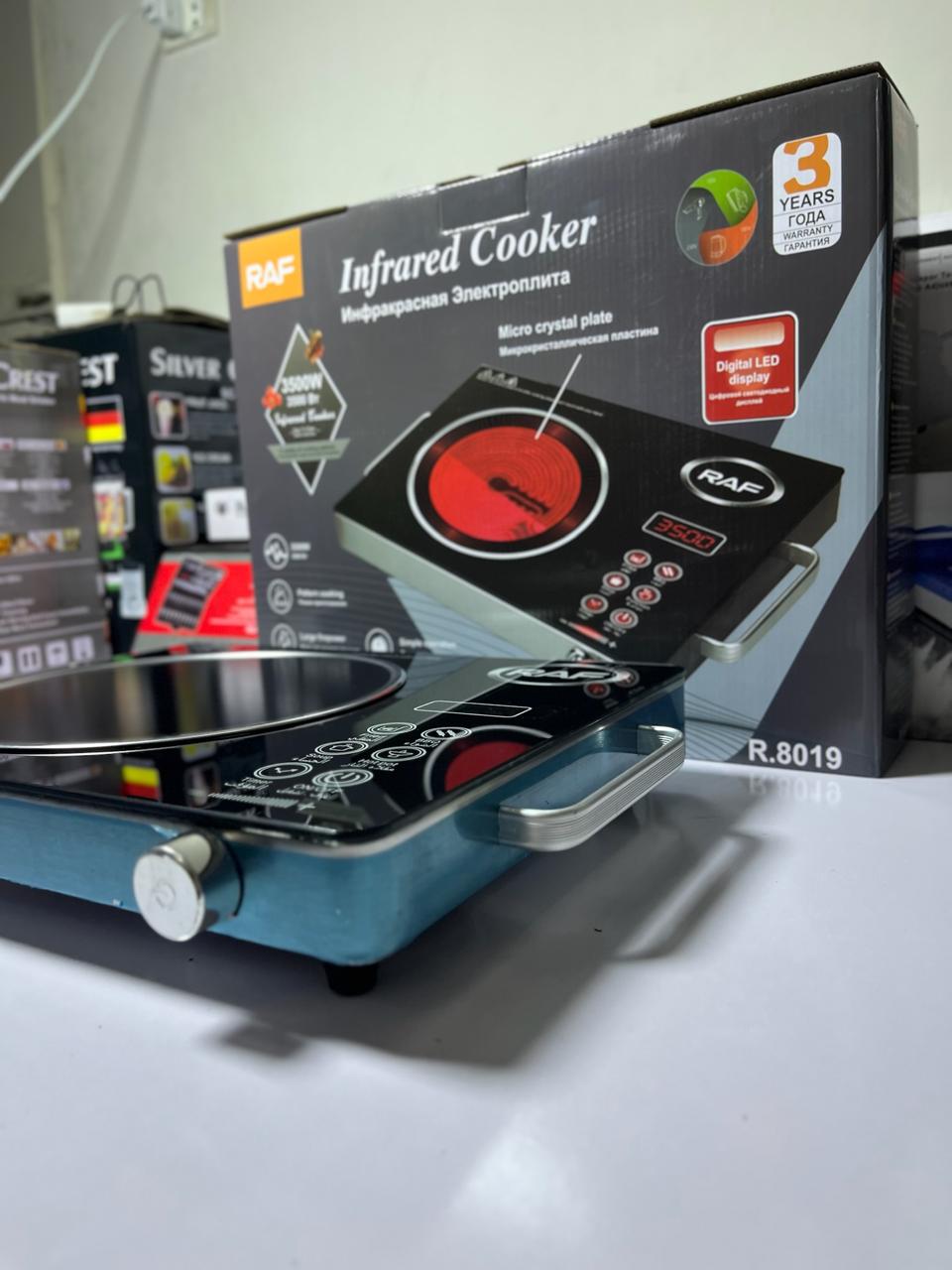 🔥 RAF Infrared Electric Cooker – 3500W High-Power