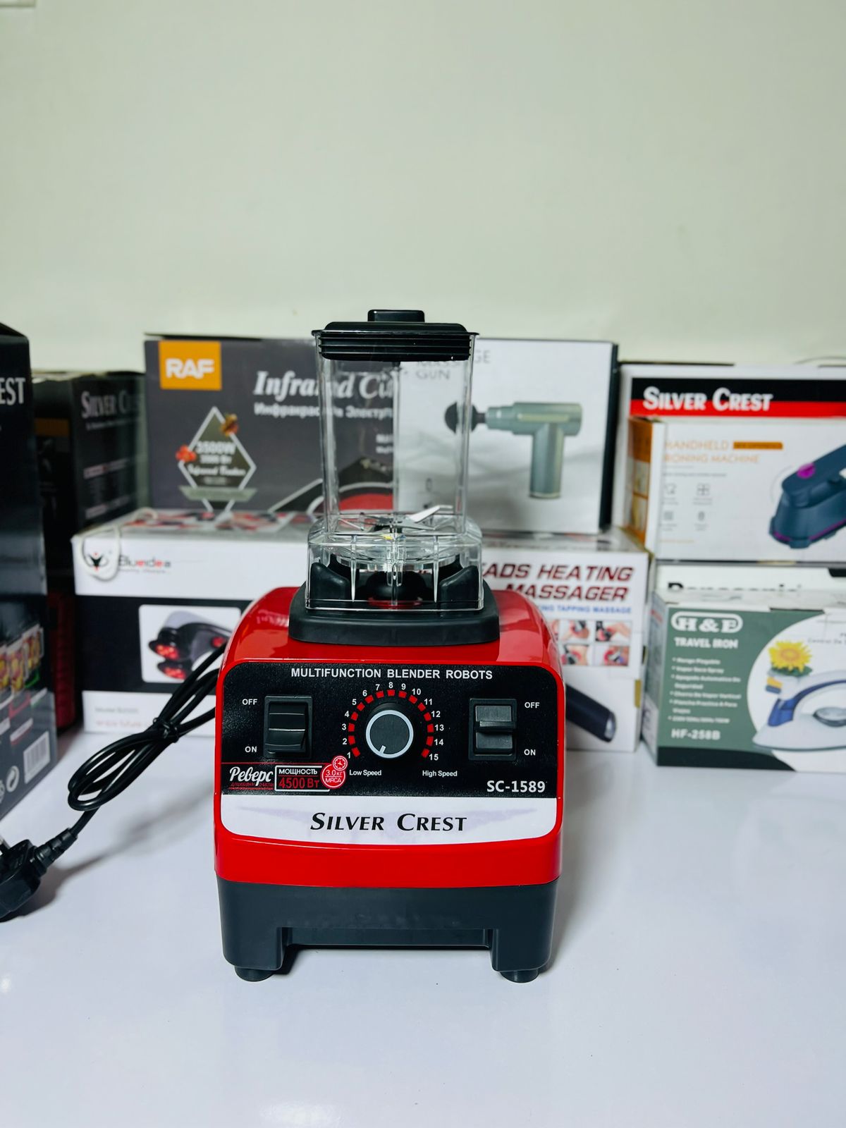 1. Silver Crest 2-in-1 PowerBlend Pro | High-Performance Juicer & Grinder