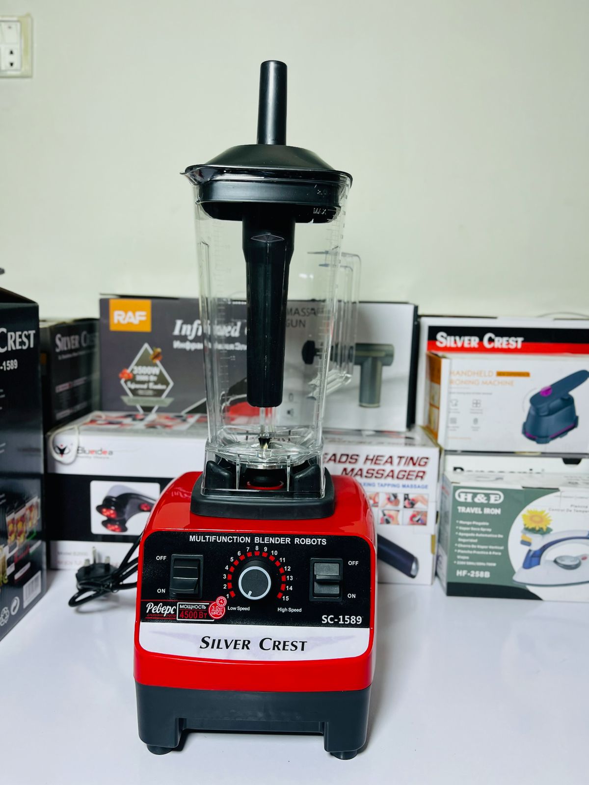 1. Silver Crest 2-in-1 PowerBlend Pro | High-Performance Juicer & Grinder