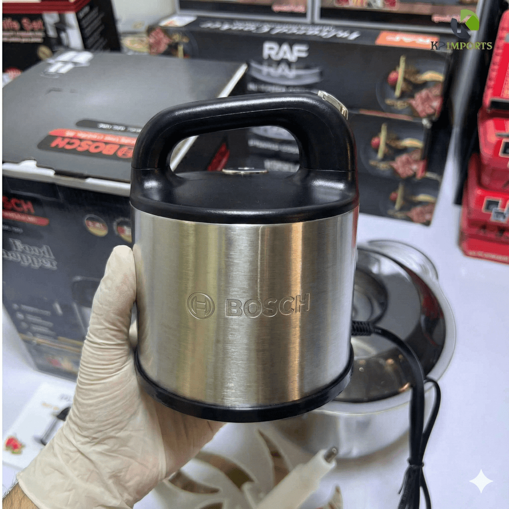 Bosch 1000W Mega Power Chopper – Cuts Meat, Onions & Hard Veggies in Just Seconds | 5L Steel Bowl - KP IMPORTS