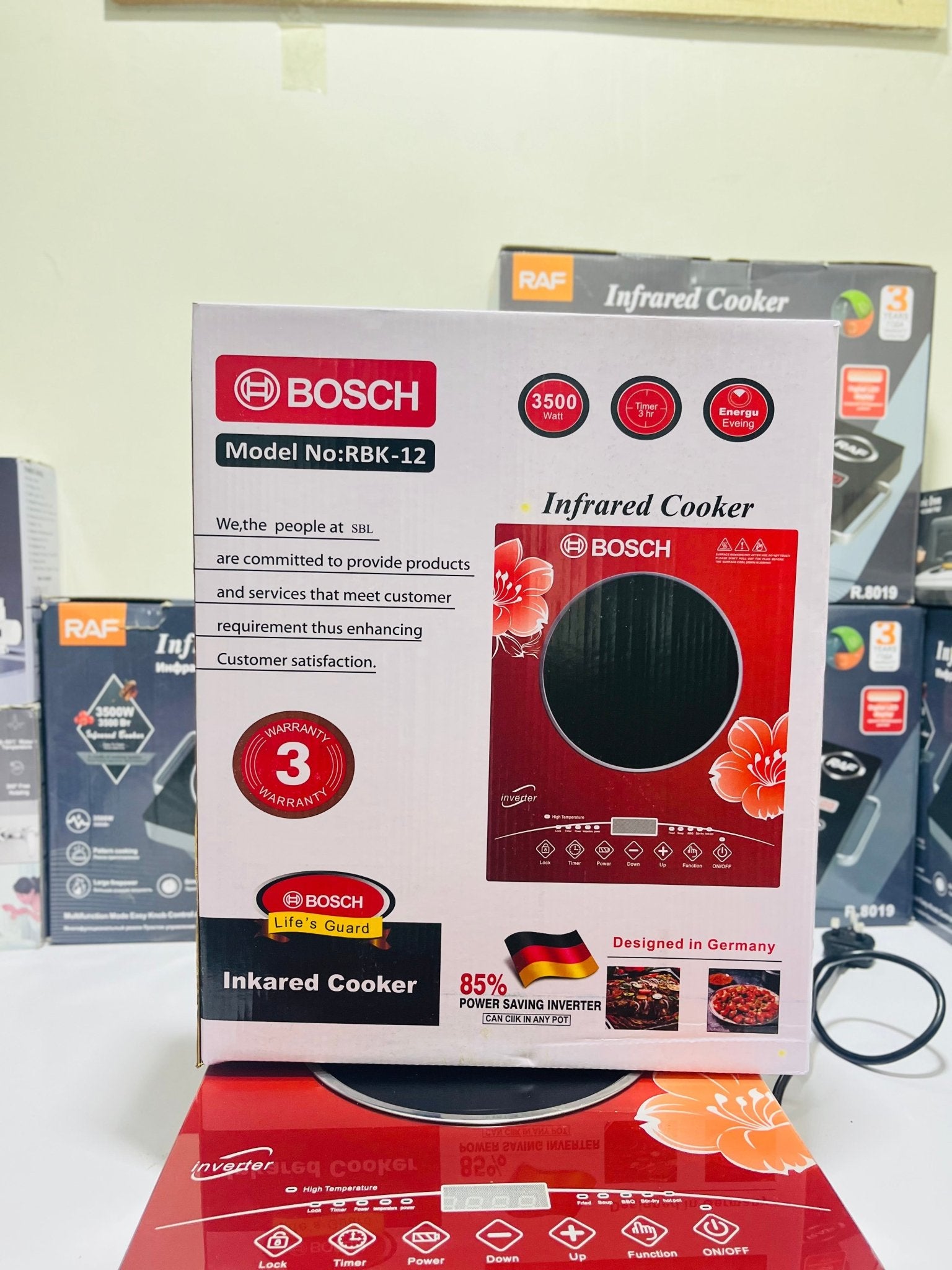 Bosch electric stove 3500W 85% Energy saving - KP IMPORTS