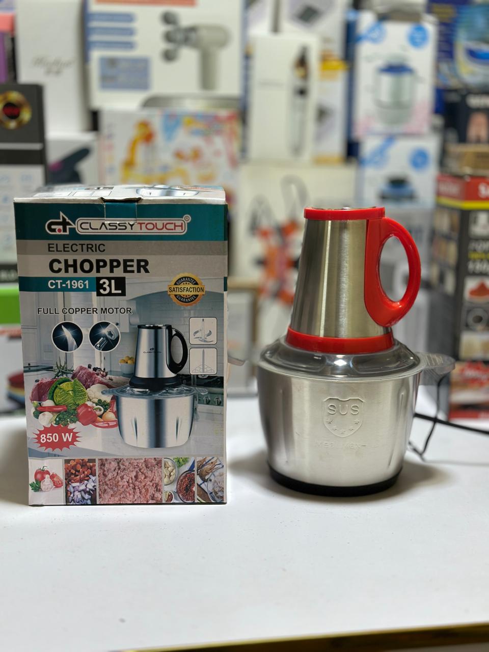 Classy touch chopper 3l bowl capacity - KP IMPORTS