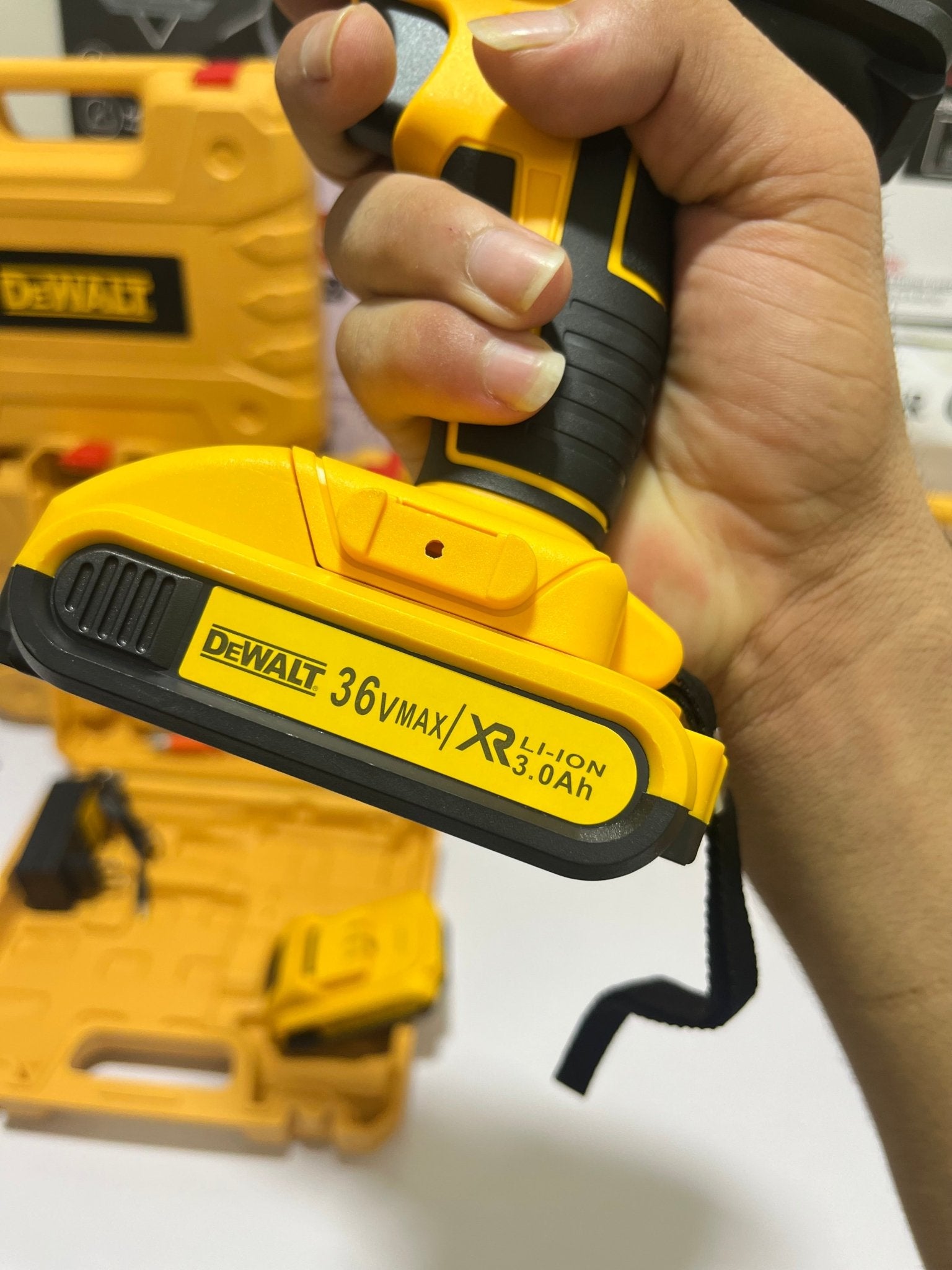 DEWALT Heavy Duty Rechargeable 3 in 1 drill kit - KP IMPORTS