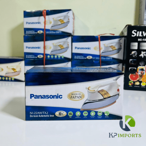 Panasonic Heavy-Duty Dry Iron – Non-Stick Soleplate, Fast Heating | Reliable Japan-Inspired Design - KP IMPORTS