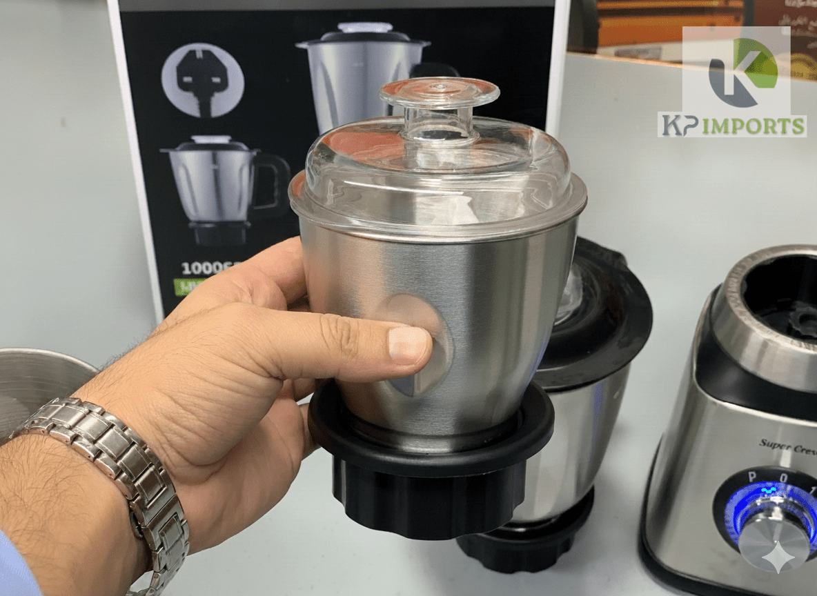 Super Crest 3-in-1 Juicer, Blender & Chopper – All-Purpose Kitchen Powerhouse - KP IMPORTS