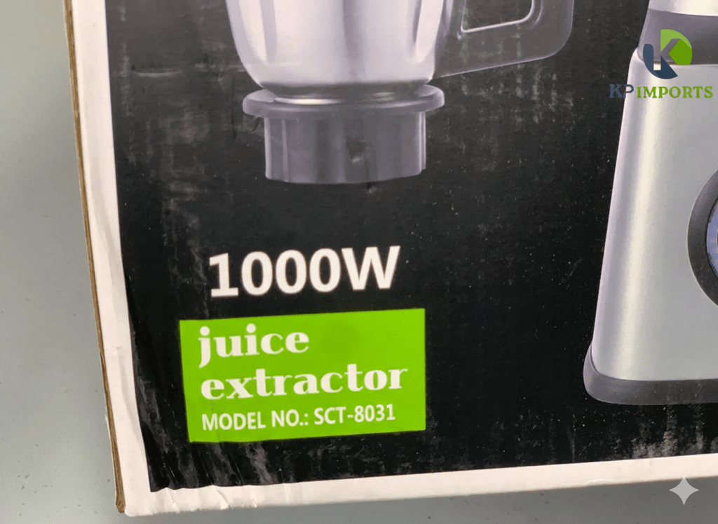 Super Crest 3-in-1 Juicer, Blender & Chopper – All-Purpose Kitchen Powerhouse - KP IMPORTS