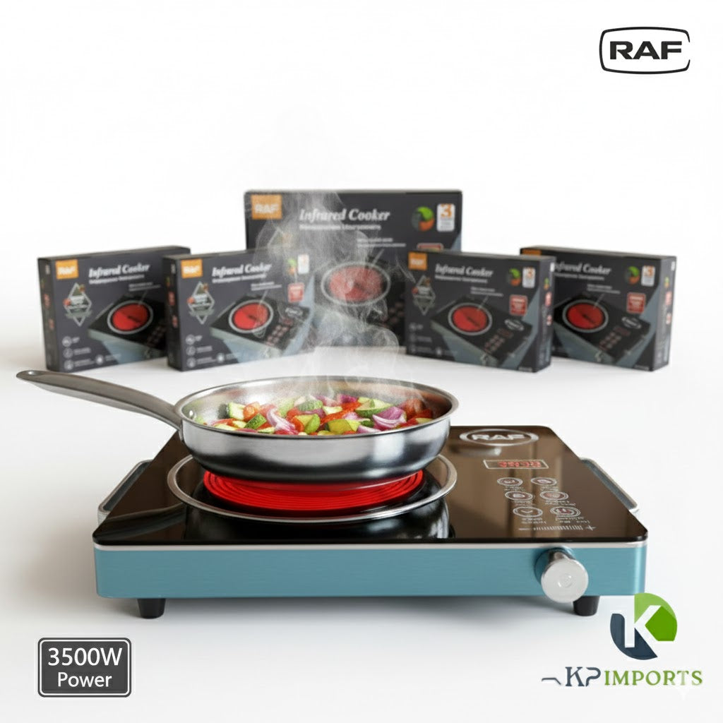 🔥 RAF Infrared Electric Cooker – 3500W High-Power